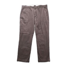 J.Crew 1040 Athletic Stretch Chino Pants Dark Gray Brown Men's Size 36x30 NWT picture