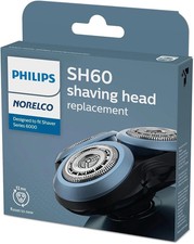 SH60 Norelco Replacement Heads For Philips Series 6000 Shaver Blades Pack of 3 picture