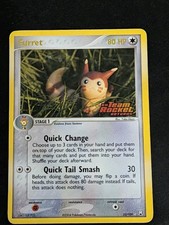 Furret 22/109 EX Team Rocket Returns Stamped Rev. Holo Rare Pokémon 2004 HP picture