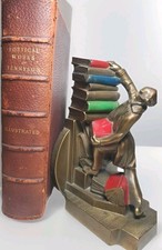 Works of Alfred Lord Tennyson Ornate Antique Victorian Spine Hubs 1800s picture