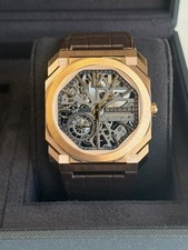 Bulgari Octo Finissimo Skeleton 8 Days  103667 Ultra Thin Rose Gold 40mm Bvlgari picture