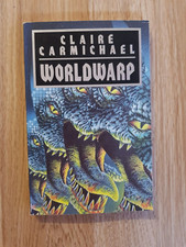 WORLDWARP By CLAIRE CARMICHAEL 1994 Random House DINOSAUR TERRIFYING FANTASY picture