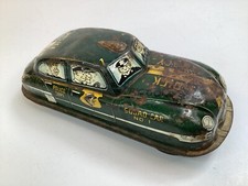6” Rare Vintage Marx Tin Friction SCARCE Dick Tracy Police Squad Car 1940’s (B2) picture