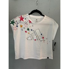 NWT - Adidas Short Tee - Youth L(14) picture