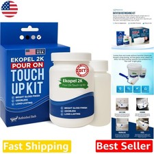 Ekopel Bathtub Refinishing Kit - Odorless, Never Peel High-Gloss Tub Paint picture