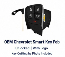 OEM Mint Chevrolet Silverado 2023-2025 Smart Key 13548437 YG0G21TB2 picture