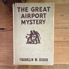 The Great Airport Mystery Franklin W. Dixon Hardy Boys HC Grosset & Dunlap 1930 picture