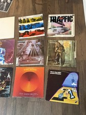 Classic Rock Vinyl Lot 13 LPs Jethro Tull Police Steely Dan Traffic Trower picture