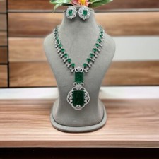 Nita Ambani inspired necklace set with doublets stones picture