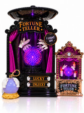BBW LIGHT-UP FORTUNE TELLER 3-Wick Candle Holder/ Projector Nightlight/ Pocketba picture