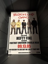 Bloodhound Gang Hefty Fine 11 X 17“ Promo Poster 2005 picture