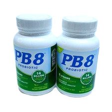 2 X  Nutrition Now Pb 8 Pro Biotic Vegetarian Supplement 120 Count Each picture