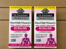 2 X Garden of Life Dr.Formulated Women's Probiotics  - 30 Veg Capsules Exp 10/26 picture