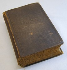 RARE Antique Dutch Bijbel New and Old Testament Pocket Bible Printed in 1807 picture