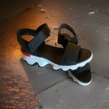 SOREL kinetic leather sandals picture