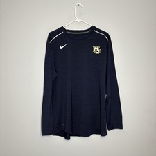 Nike Marquette Golden Eagles Dri Fit Long Sleeve Pullover Men's Size Large picture