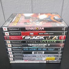 10 PS2 Shooters/Movie Games: True Crime, Serious Sam, Matrix, Terminator- Tested picture