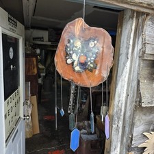 Live Edge Epoxy Wind Chime Handmade One Of A Kind picture