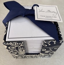 Vera Bradley Take Note Cube In Paisley, Sealed, Loose Sheets With Pen Hole  picture