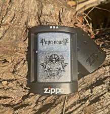Papa Roach Zippo Lighter - The Paramour Sessions - Jacoby Shaddix - Last Resort picture