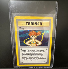 Wizards of the Coast Misty 18/132 Gym Heroes Holo Rare Unlimited English picture