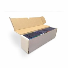 (2 pk) BCW 14 in Toploader Cardboard Storage Box-Sport Trading Card Boxes picture