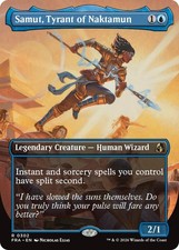 MTG FRA R Samut, Tyrant of Naktamun (Borderless) #302 NM picture