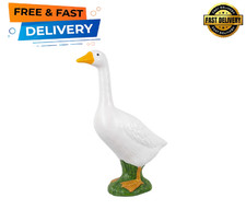 Mainstays Weather-Resistant Resin Porch Goose Garden Statue, 19.6 in picture