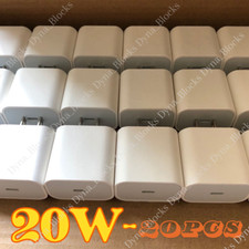 20x Lot 20W USB Type C Power Adapter Fast Charger Cube Block For iPhone Android picture
