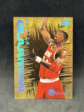 1994-95 Skybox Emotion - Ntense Hakeem Olajuwon #8 Houston Rockets MVP HOF picture