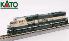 KATO 1766312 N SCALE EMD SD70MAC BNSF 9779  Cab Headlight DC, DCC READY 176-6312 picture