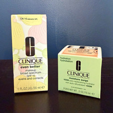 Clinique Bundle Even Better Makeup CN 10 Alabaster & Moisture Surge Hydrator picture