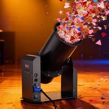 Uimoso 1500W Electric Confetti Machine Confetti Launcher Cannon DMX512 & Remote picture