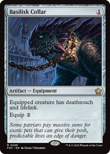 x1 Basilisk Collar R MTG Commander: Foundations M/NM, English picture
