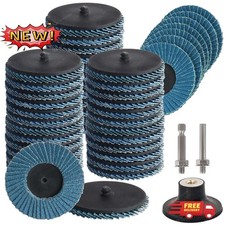 48 discos de láminas de 3 pulgadas, discos de lijado de grano 40, 60, 80 y 120, picture