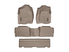 WeatherTech FloorLiner for 2001-2006 Chevrolet Tahoe - Full Set, Tan picture