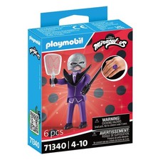 Playmobil 71340 Miraculous: Hawk Moth, Tales of Ladybug and Cat Noir, collector’ picture