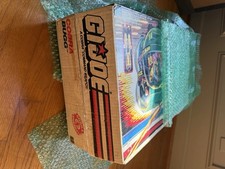 VINTAGE HASBRO 1988 GI JOE COBRA BUGG vehicle W/SECTO VIPER V1 & Original Box picture
