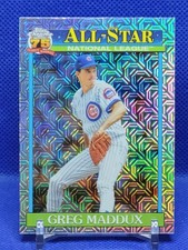 Greg Maddux 2026 Topps (Silver Pack) 1991 Chrome Mojo Refractor #91ASC-48 Cubs picture