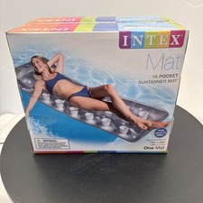 New Vintage Intex The Wet Set Suntanner Lounge #58894 2-PACKPool toy 74