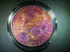 EF/AU 1879 MORGAN SILVER DOLLAR NICELY TONED QUALITY COLLECTOR GRADE COIN M-2302 picture