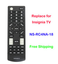 Replace Remote Control NS-RC4NA-18 fit for Insignia LED LCD Smart TV NSRC4NA18 picture