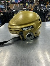 Bauer Nike Bauer NBH5500L Open Face Ice Hockey Helmet Large Gold picture