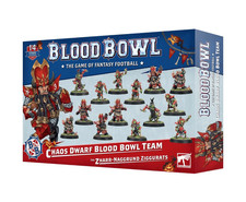 Blood Bowl: Chaos Dwarf Team Zharr-Naggrund Ziggurats Warhammer AoS NEW IN BOX picture