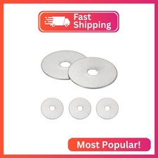 MECCANIXITY 2 Pcs M10 Stainless Steel Flat Washers Round Assortment Parts Spacer picture