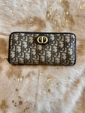 Christian Dior Oblique Canvas Zip Around Montaigne Voyageur Walletj picture