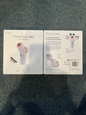 Therabody TheraFace PRO Facial Massager and Cleanser White. NEW SEALED BOX picture