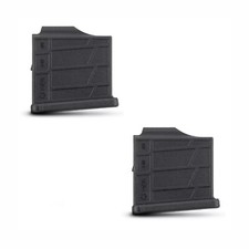 LOT (2) MDT 5R 308 Win/6.5 Creedmoor Polymer AICS External Magazine #105026-BLK picture