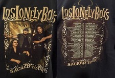 2 Sides Los Lonely Boys Sacred Tour Black Shirt Unisex S-2345XL 1HP0282 picture
