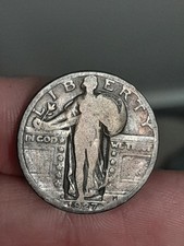 1927- D Standing Liberty Quarter #3 picture